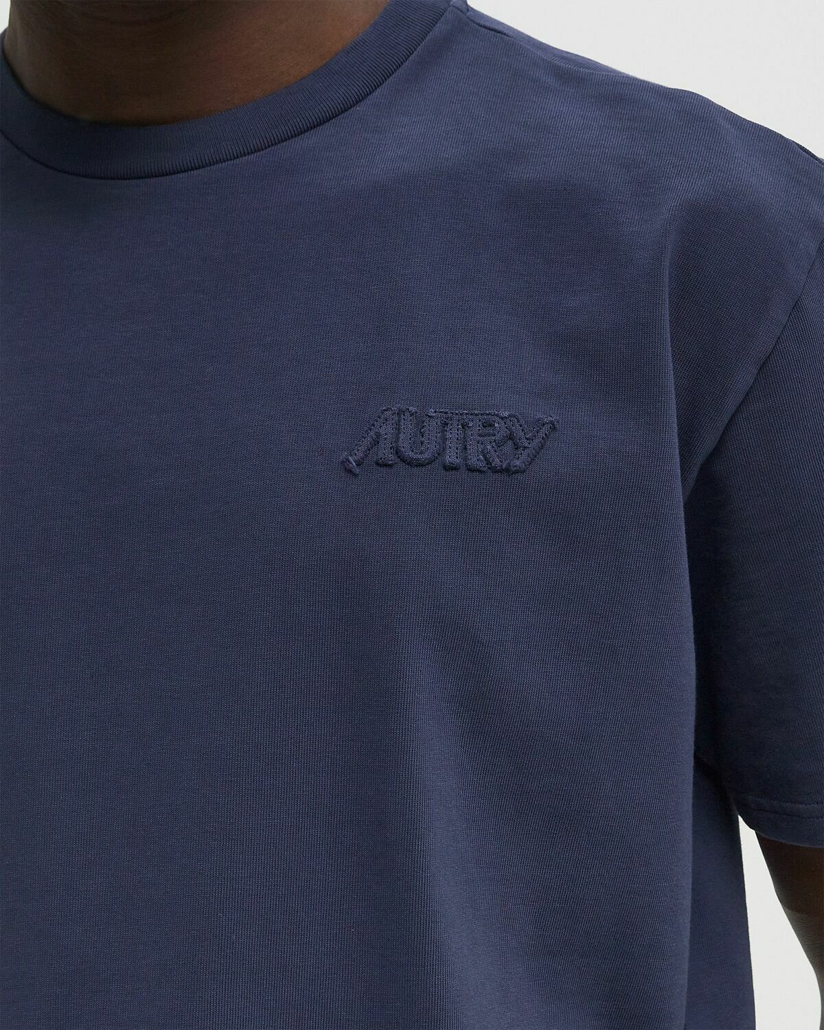 Autry Action Shoes T-SHIRT MAIN Blue Mens Shortsleefe