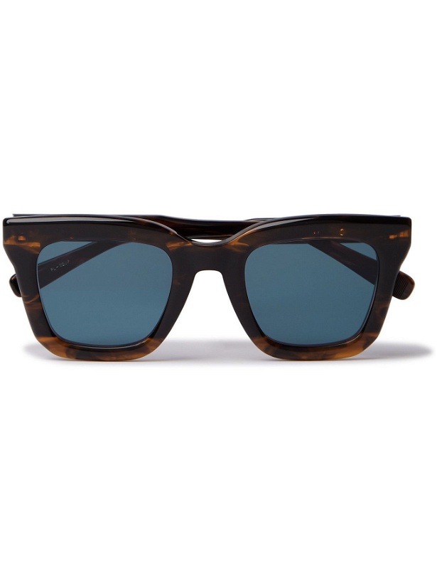 Photo: NATIVE SONS - Cornell Square-Frame Tortoiseshell Acetate Sunglasses