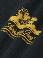 Aimé Leon Dore - Unisphere Logo-Print Cotton-Jersey Hoodie - Black