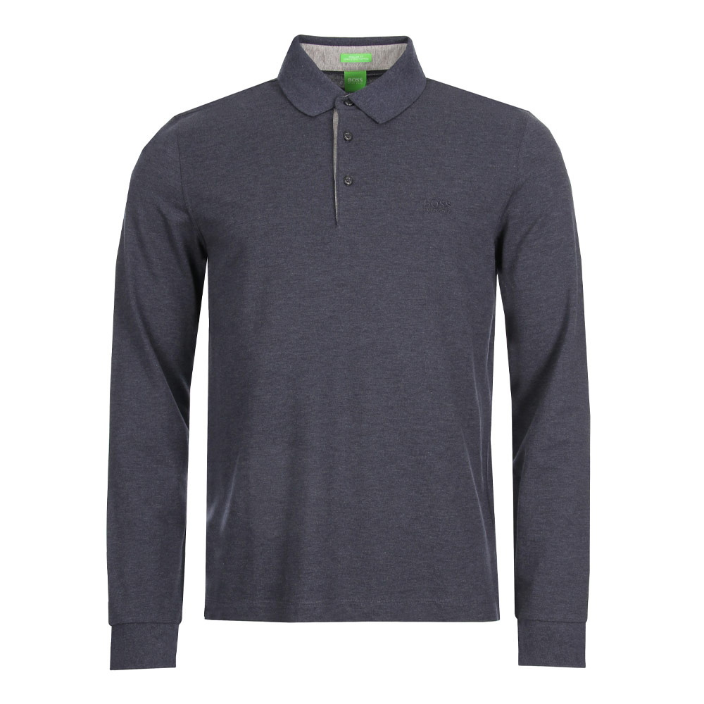 Polo Shirt - Long Sleeved Navy