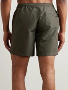 Orlebar Brown - Bulldog Straight-Leg Mid-Length Recycled Swim Shorts - Green