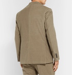 Canali - Light-Brown Kei Cotton-Blend Corduroy Suit Jacket - Brown