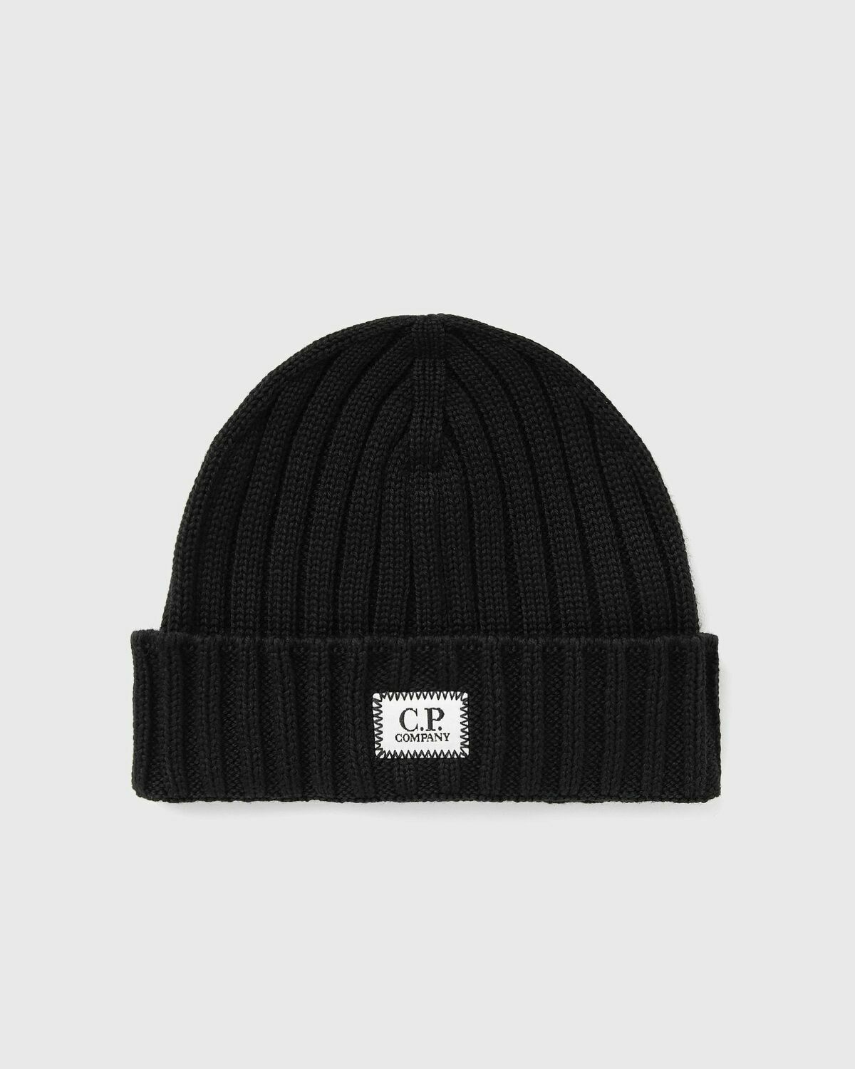 C.P. Company KNIT CAP Black Mens Beany