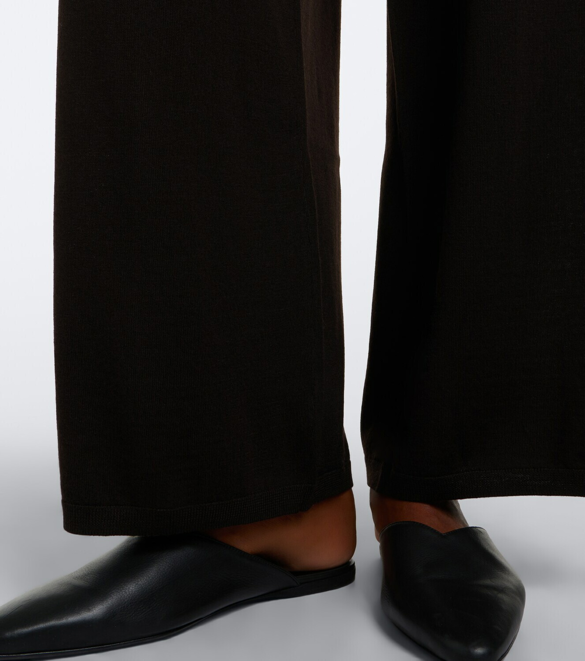 Leset James wool wide-leg pants