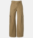 Citizens of Humanity Thassos cropped cotton twill cargo pants