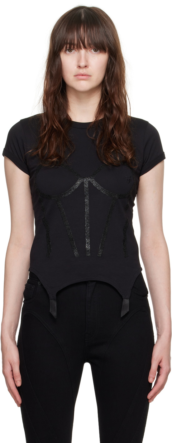 Agent Provocateur Black Blakley T-Shirt Agent Provocateur