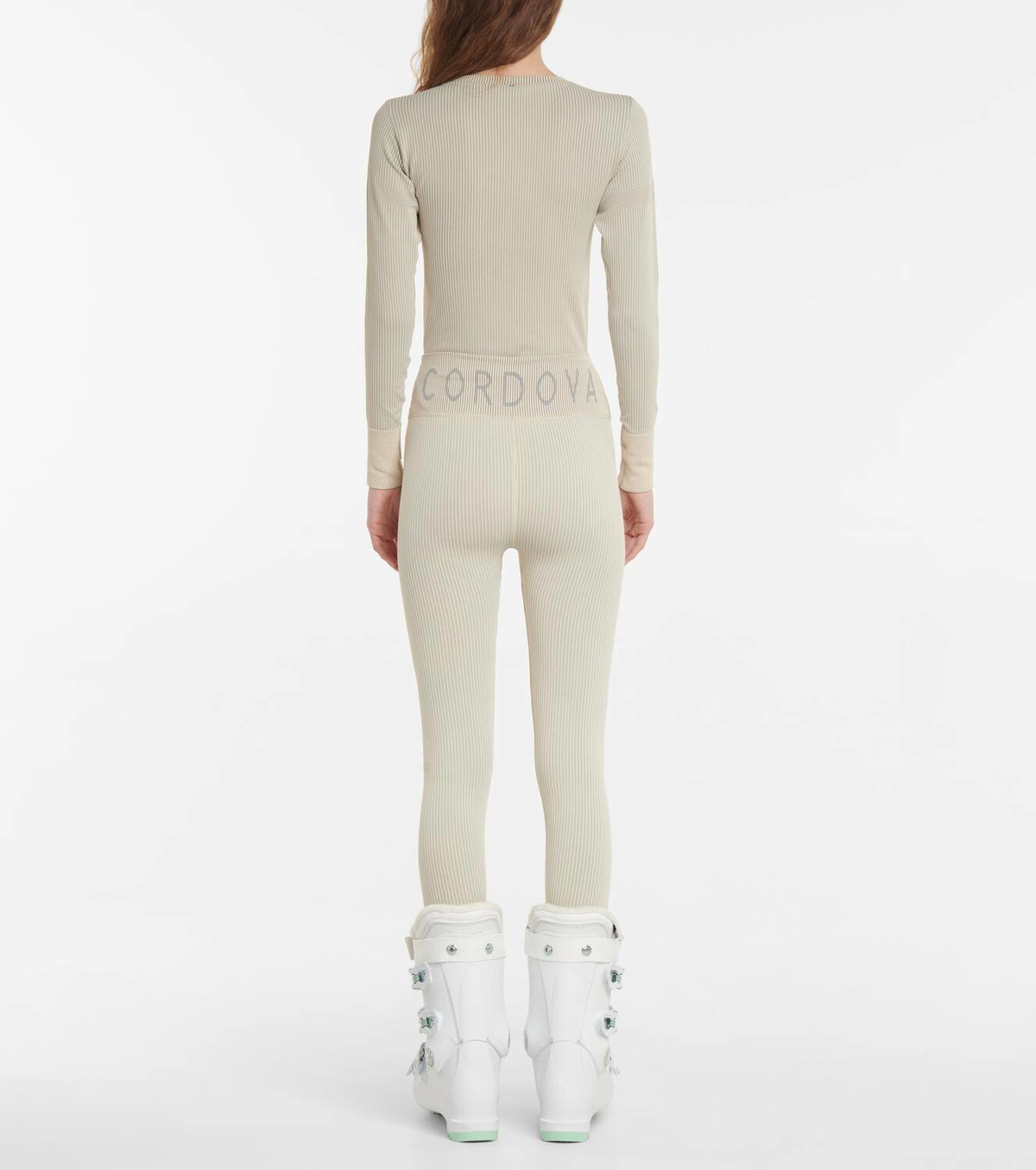 Cordova Base Layer ribbed-knit leggings