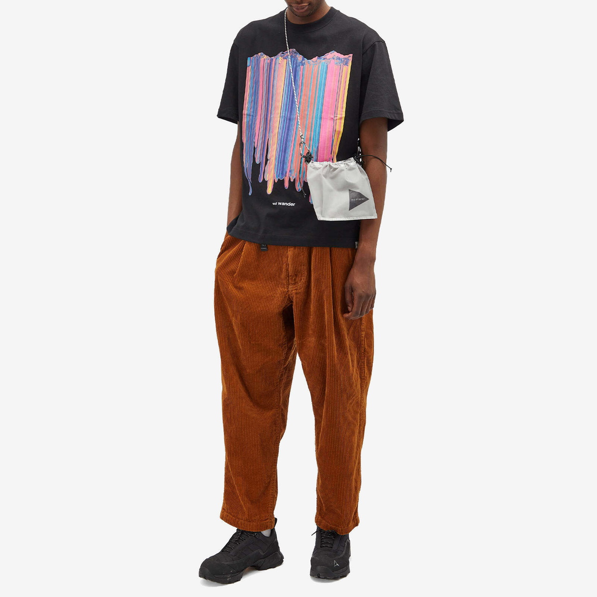 and wander Dyneema Sacoche in Off White 