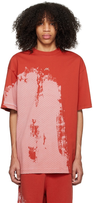 Photo: A-COLD-WALL* Red Brushstroke T-Shirt