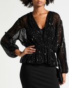 Maje Womens Top in Black