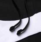 Nike - Slim-Fit Logo-Panelled Loopback Cotton-Blend Jersey Shorts - Black