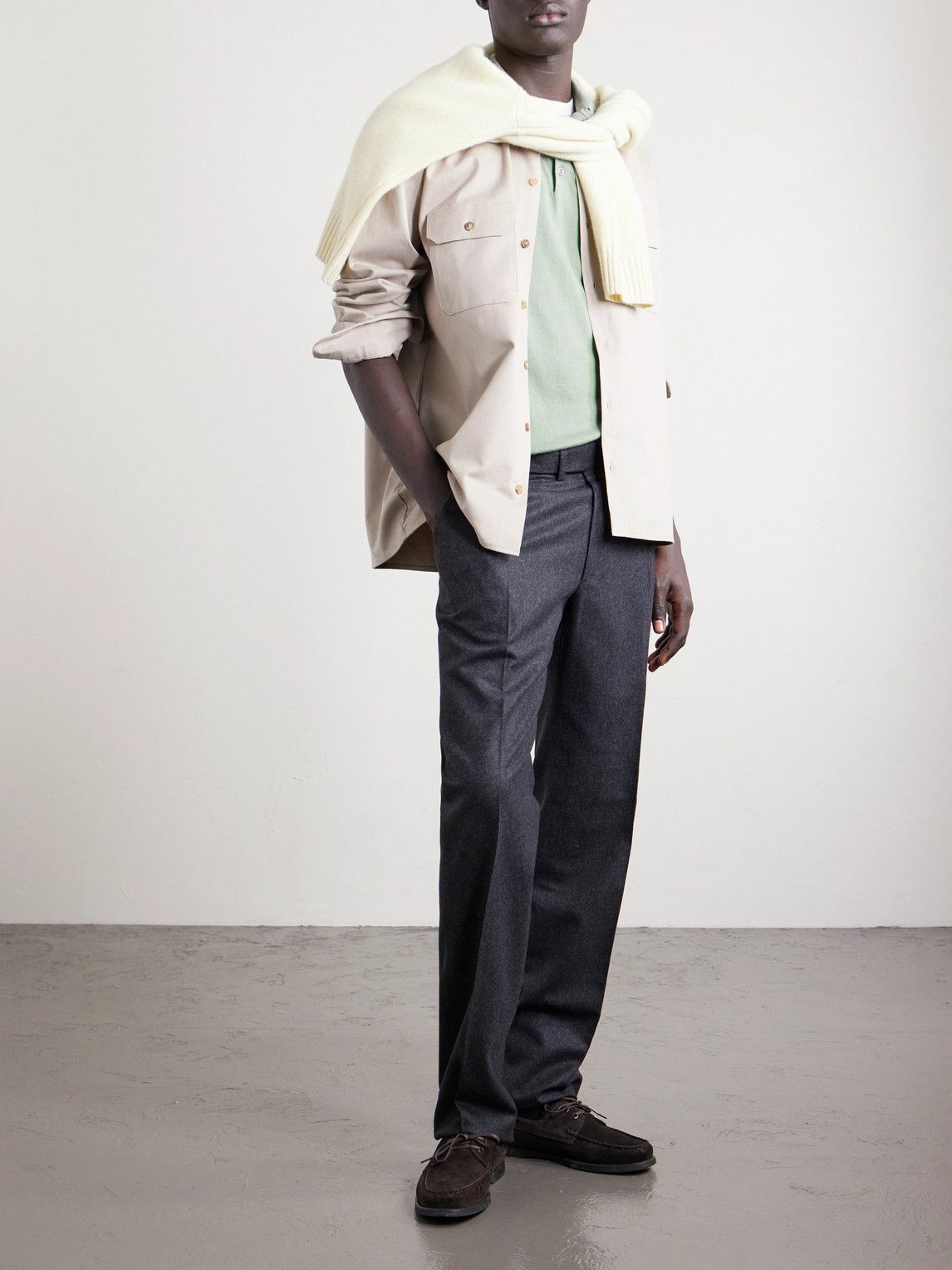 Lardini - Cotton Polo Shirt - Green
