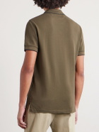 TOM FORD - Slim-Fit Lyocell-Piqué Polo Shirt - Green