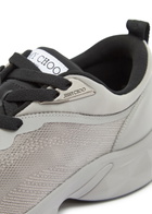 Jimmy Choo Diamond Run Mesh Sneakers Grey