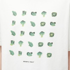 Bram's Fruit Men's Lettuce T-Shirts in White