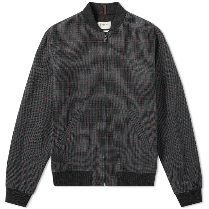 Photo: A.P.C. Louis W. Will Check Bomber Jacket
