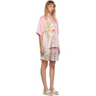Im Sorry by Petra Collins SSENSE Exclusive Pink Graphic Shirt and Shorts Set