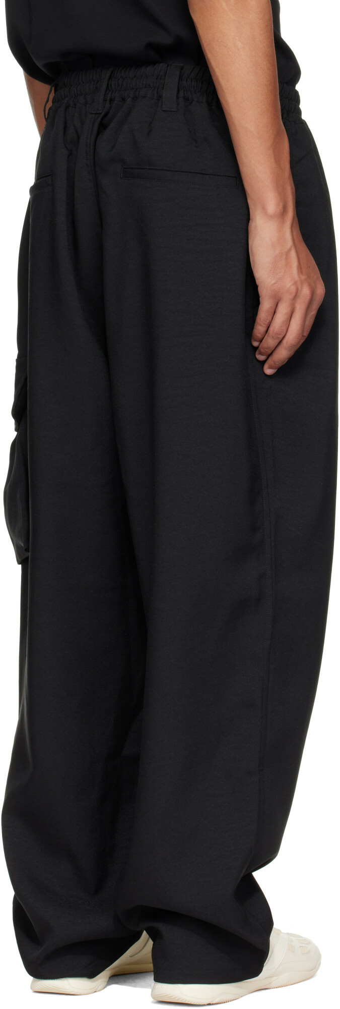 Y-3 Black Sport Uniform Cargo Pants