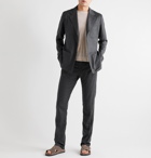 Massimo Alba - Unstructured Mélange Wool-Flannel Suit Jacket - Gray
