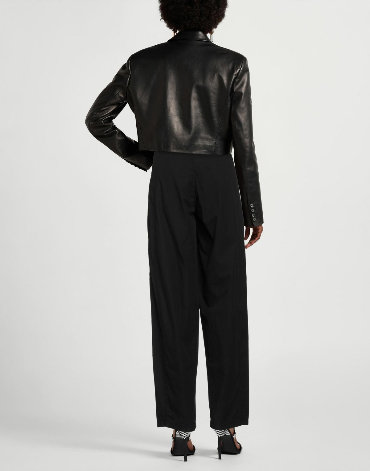 Darkpark Womens Pants in Black