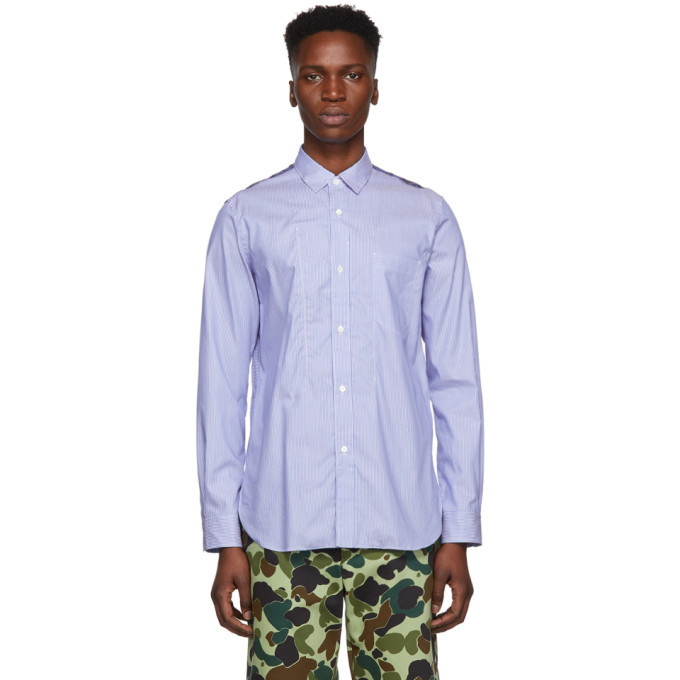 Photo: Junya Watanabe Blue Oxford Stripe Shirt