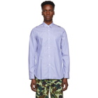 Junya Watanabe Blue Oxford Stripe Shirt