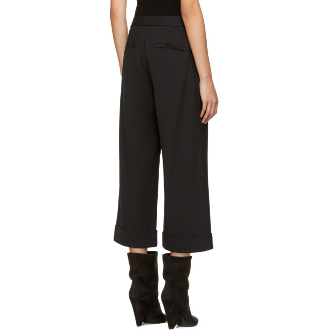 Alexander Wang Black Chainmail Trousers 