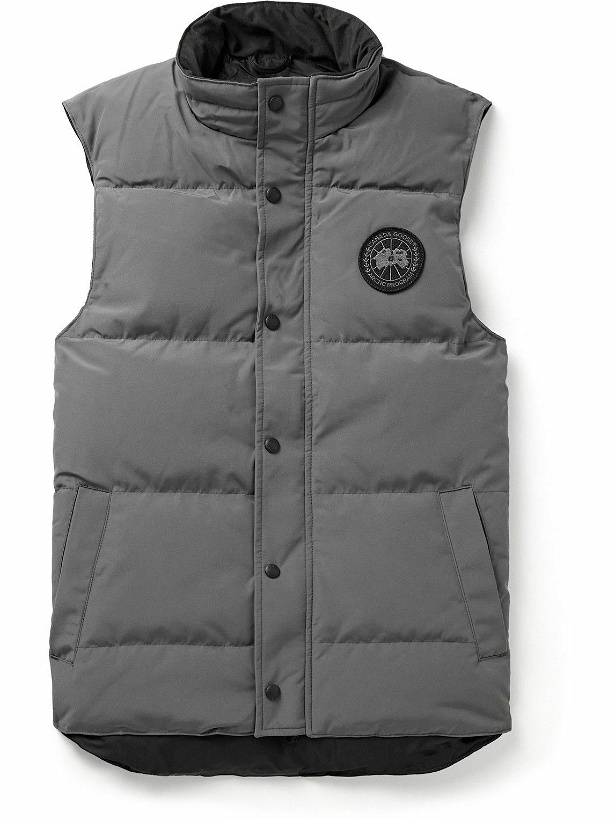 Photo: Canada Goose - Black Label Garson Quilted Shell Down Gilet - Gray