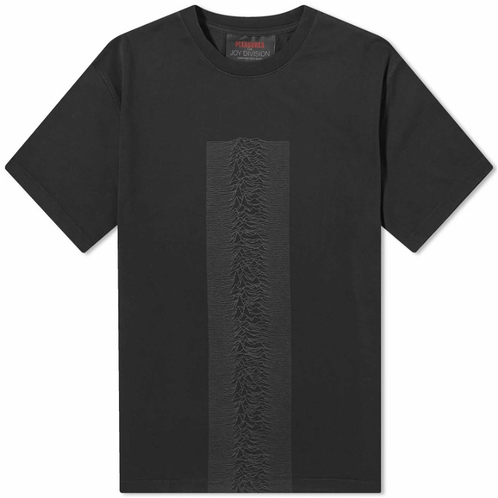 Photo: Pleasures Men's Waves T-Shirt in Black