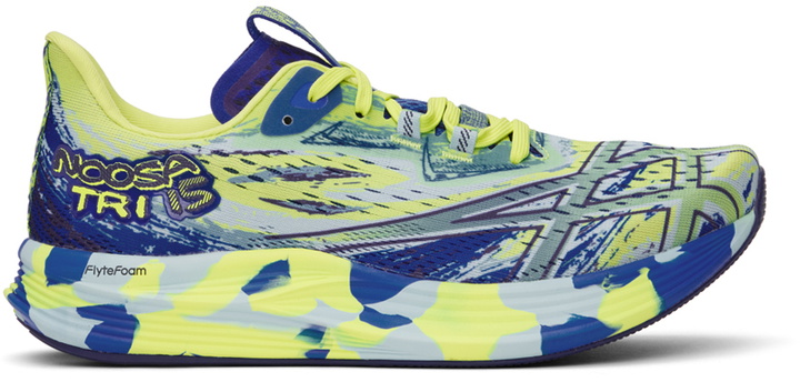 Photo: Asics Blue & Yellow NOOSA TRI 15 Sneakers