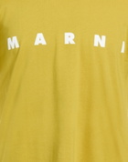 Marni Mens T-shirt Mustard