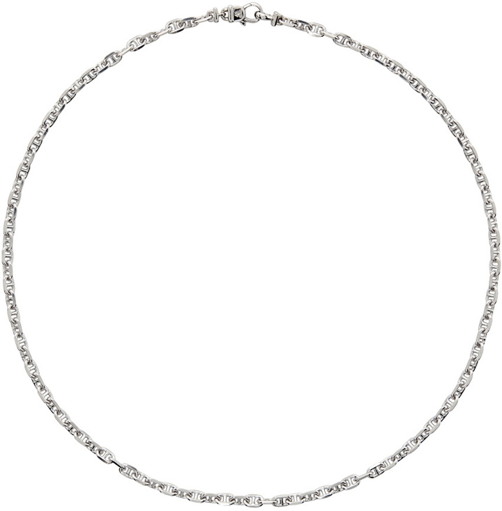 Photo: Tom Wood Silver Cable Chain Necklace