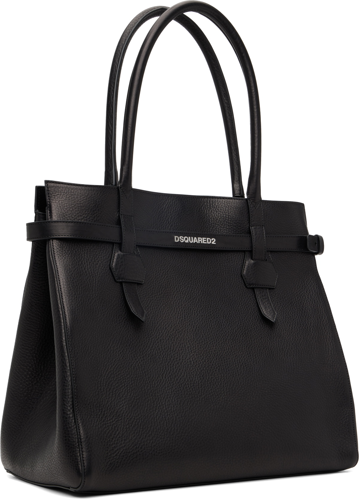 Dsquared2 Black Twin Shopping Tote