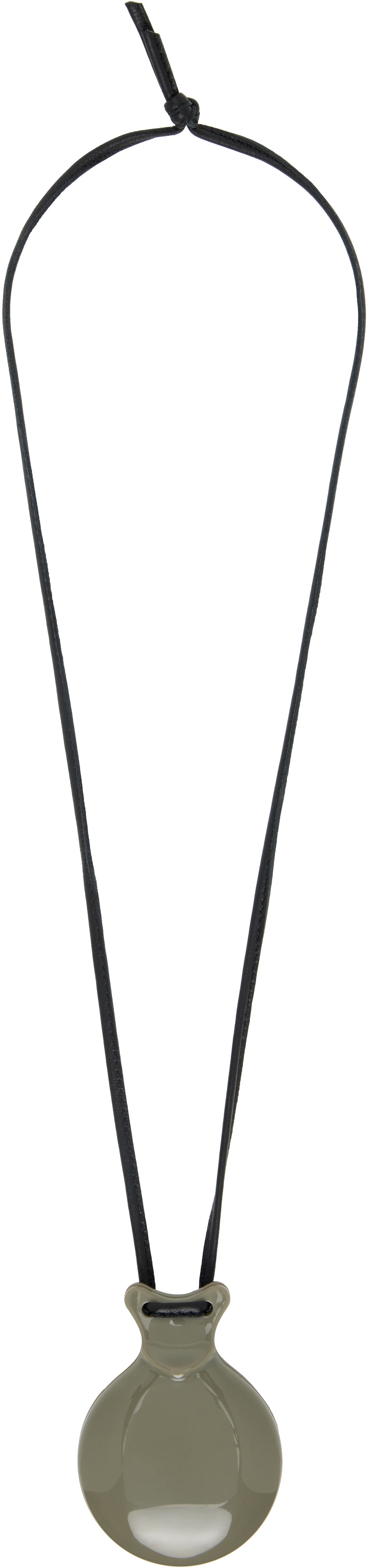 LEMAIRE Black & Brown Castanet Necklace Lemaire