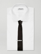 Montblanc - Meisterstück Around The World In 80 Days Engraved Stainless Steel Tie Clip