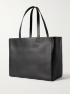 Balenciaga - Logo-Print Leather Tote Bag