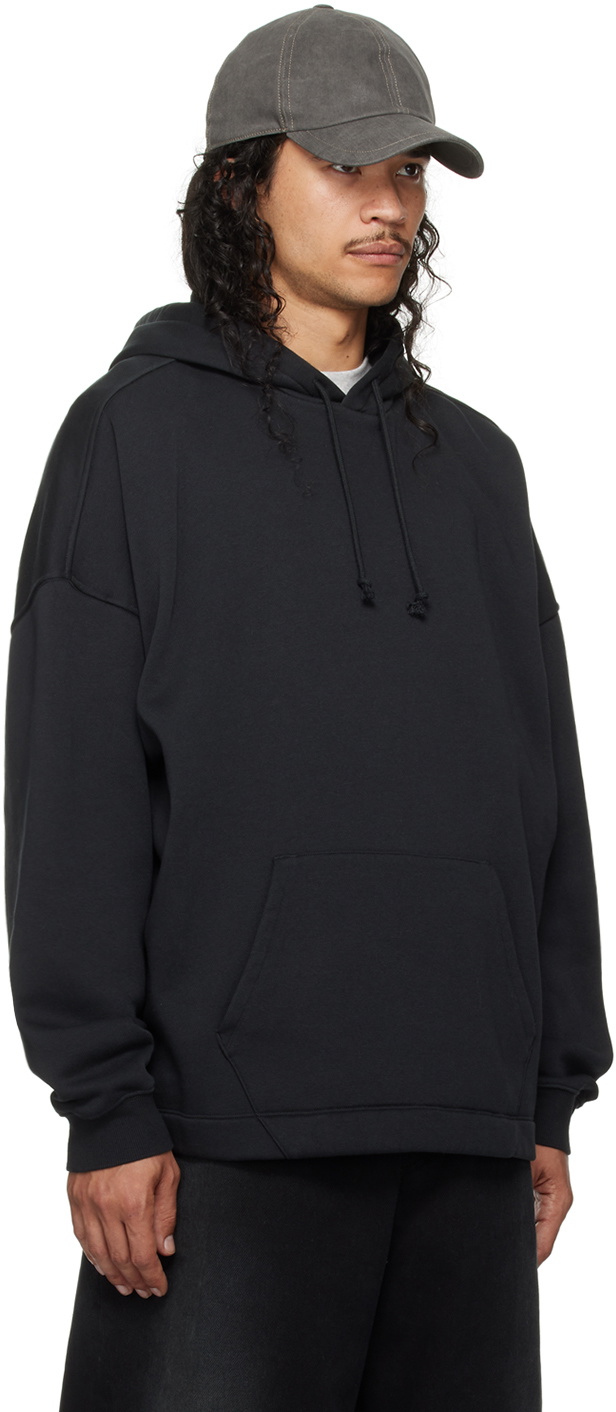 SKIMS Black Fleece Lounge Oversized Hoodie SKIMS SKIMS Black Fleece Lounge Oversized Hoodie SKIMS