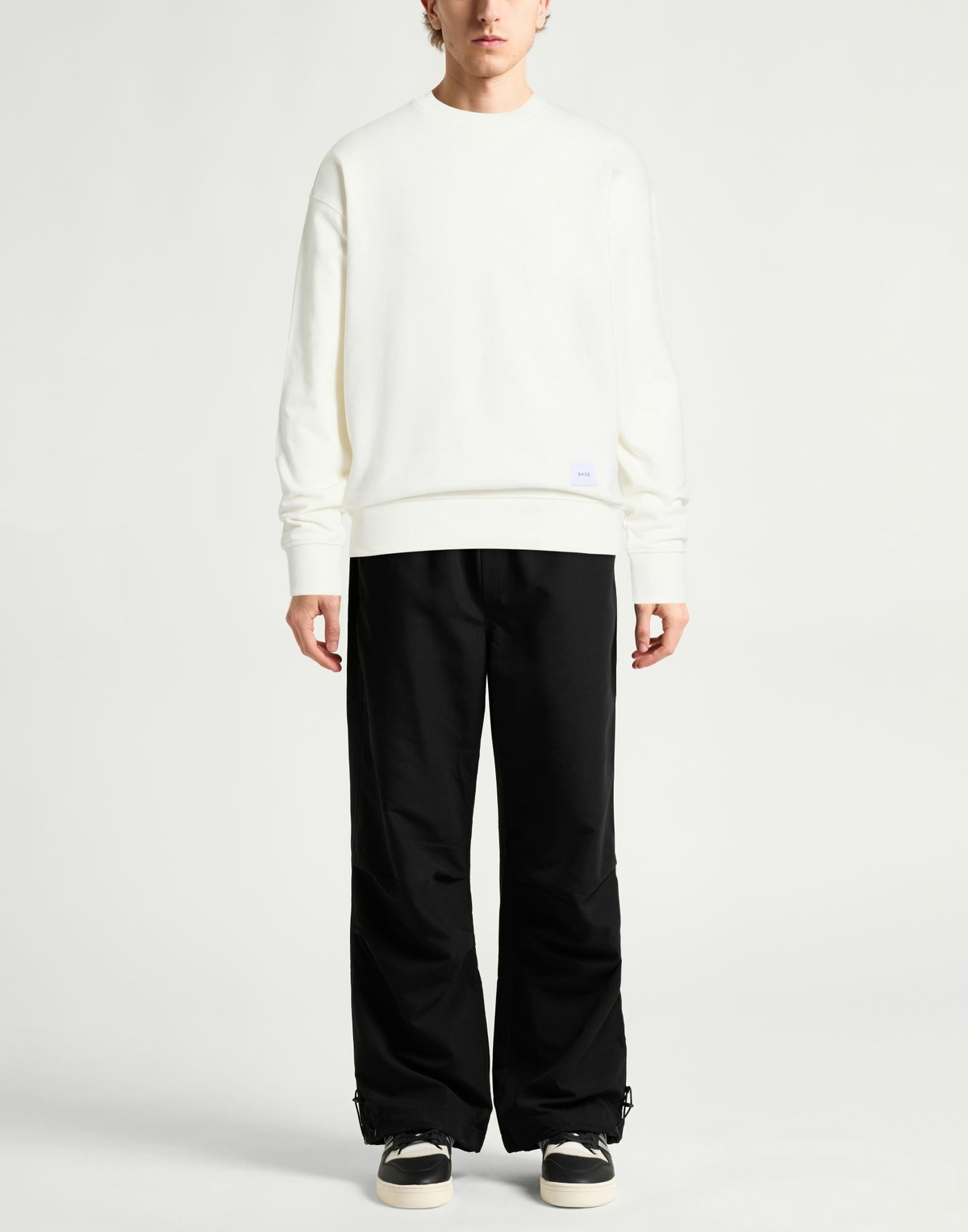 Shoe Mens Sweatshirt in White