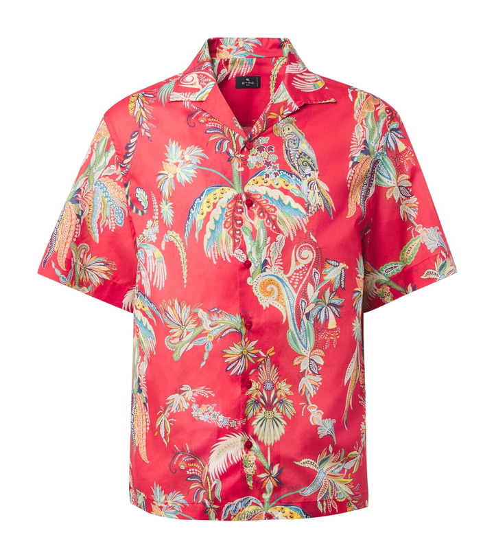 Photo: Etro Paisley cotton bowling shirt