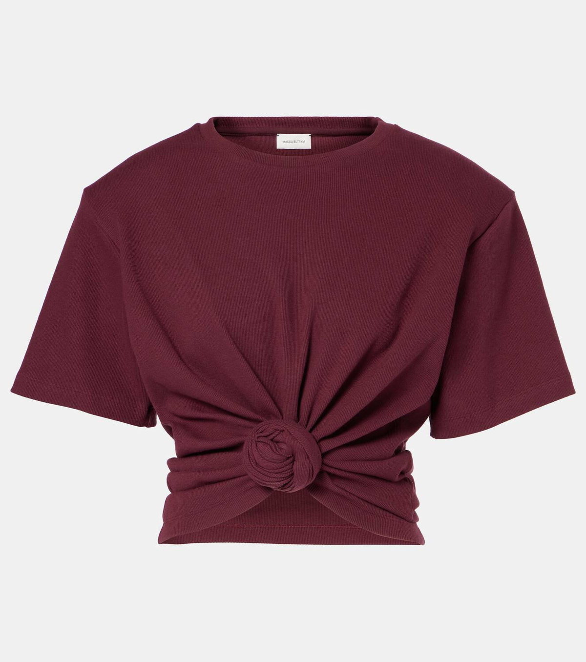 Magda Butrym Cotton-blend jersey T-shirt