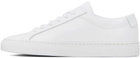 Common Projects White Original Achilles Low Sneakers