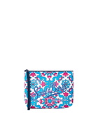 MC2 Saint Barth Aline Scuba Pochette With Majolica Print