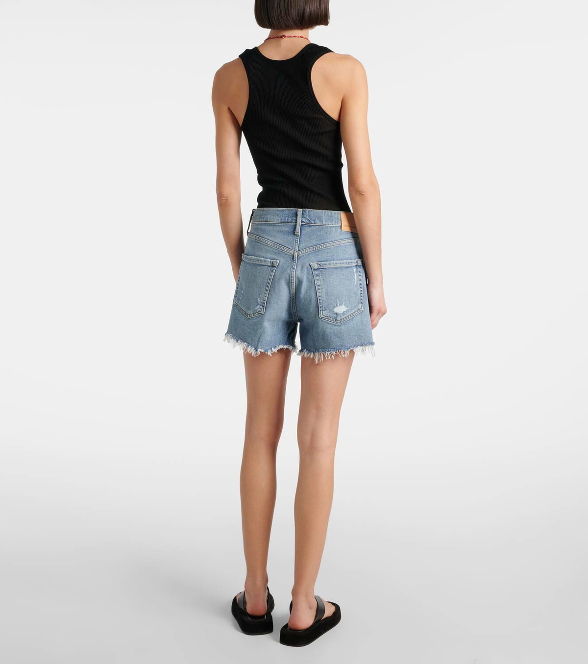 Citizens of Humanity Marlow distressed denim shorts