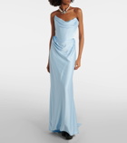 Vivienne Westwood Galaxy strapless satin gown
