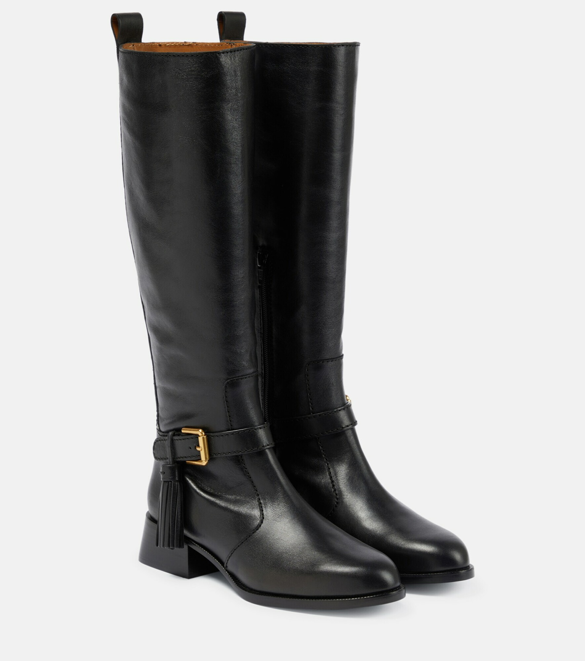 See By Chloe - Lory leather knee-high boots See by Chloe