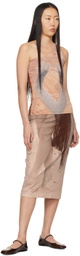 ELLISS SSENSE Exclusive Brown & Gray Reach Tank Top