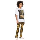 Versace Jeans Couture White Couture Leopard T-Shirt
