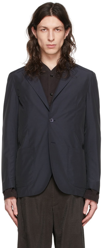 Photo: Ring Jacket Navy Wool Blazer