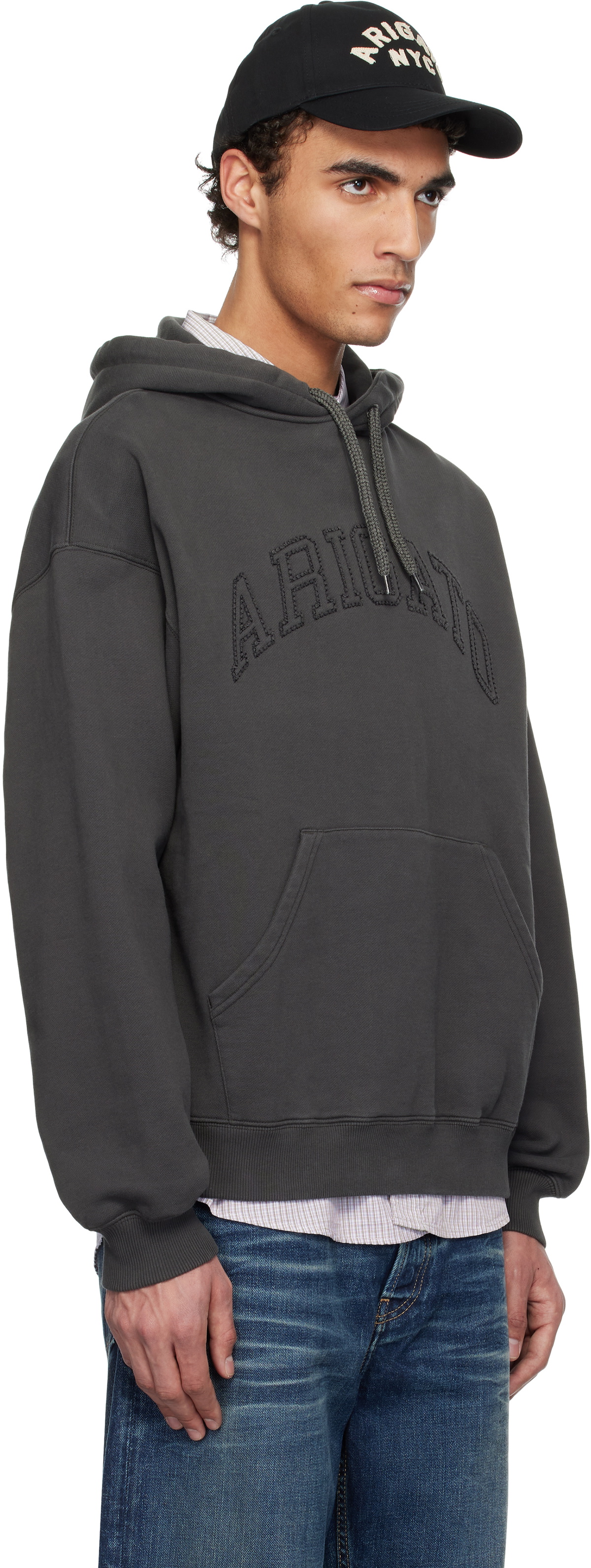 Axel Arigato Gray Motto Hoodie