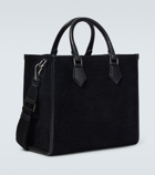 Dolce&Gabbana - Leather-trimmed canvas tote bag